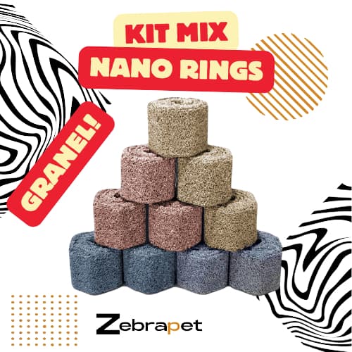 Kit Mix Nano Rings - Bacterial/High Energy/Infrared/Negative Ion