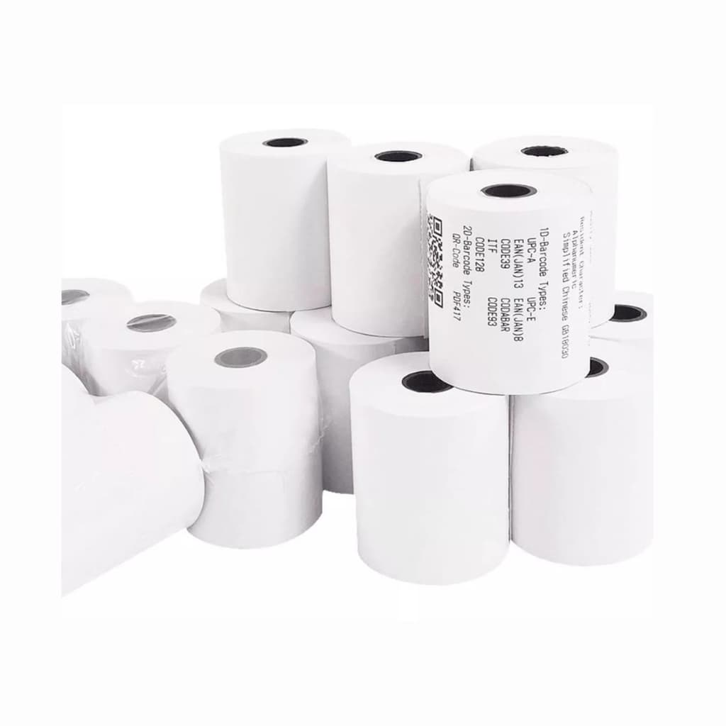 Kit Rolos Bobina Térmica 57x30 Impressora Térmica 57mm