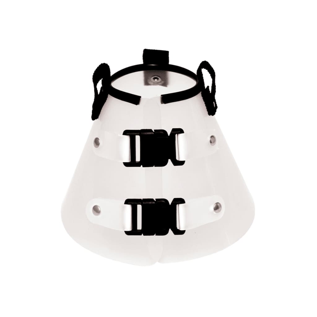 Colar Cirúrgico Elizabetano Premium Branco Translucido P/ Cães Tamanhos 1 Ao 12