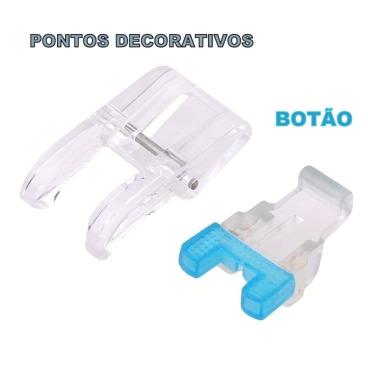 2 Pçs Calcadores Ponto Aberto/Decorativos/Bordados/Aplicação de botões Pé Sapata Sapatilhas Máquina deCostura Doméstica