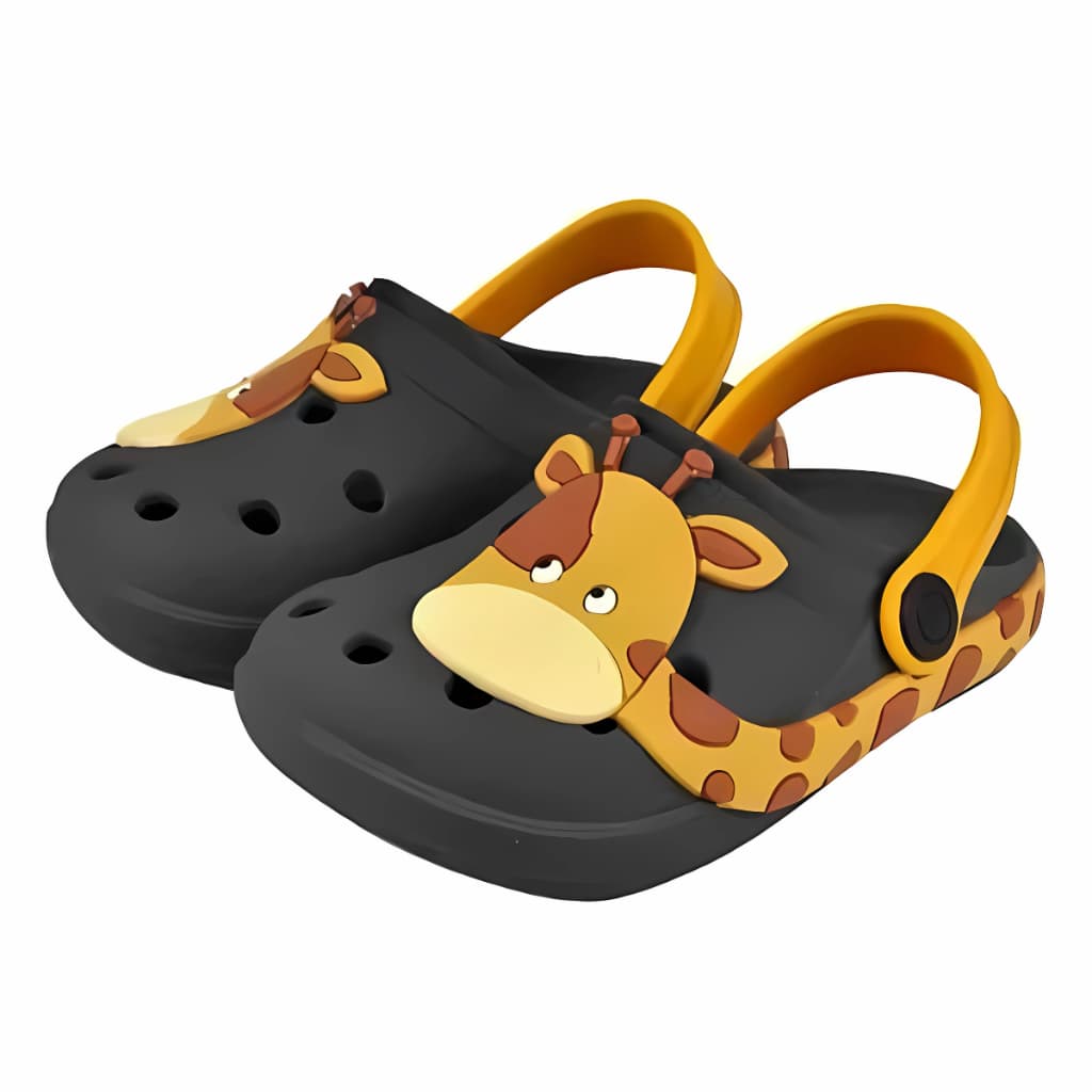 Babuche Infantil Masculino Sandália Menino Com Emborrachado Girafa