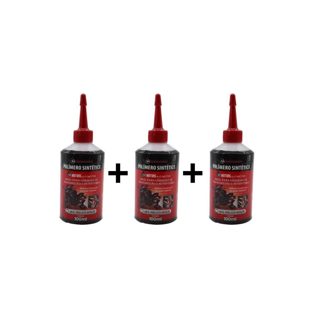 Óleo Lubrificante Polímero Sintético Especial Correntes Motos - 100 ml