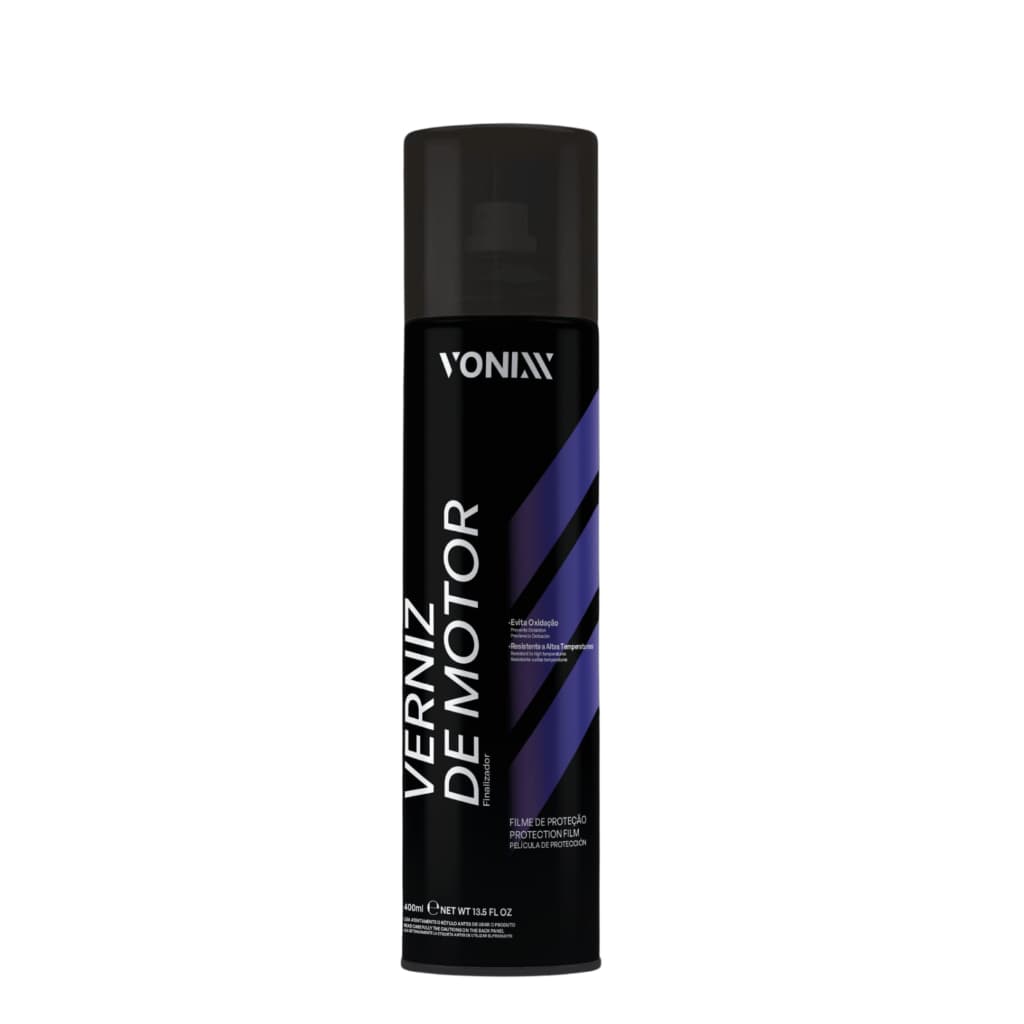 Verniz De Motor Aerosol Finalizador Vonixx 400ml ou Silicone Paulista 300ml Spray