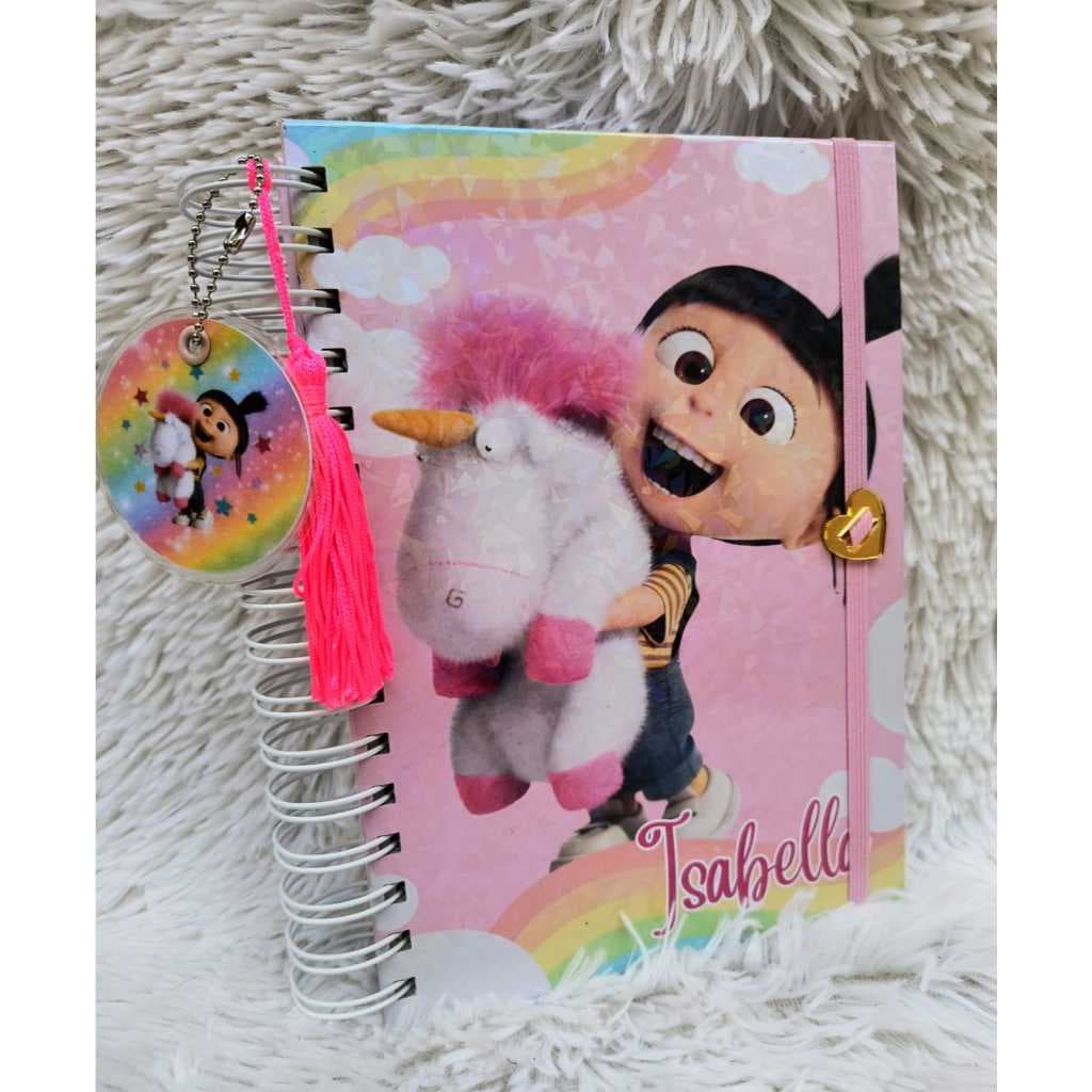 Agenda 2027 Agnes, personalizada com nome, agenda escolar. ENVIO RÁPIDO