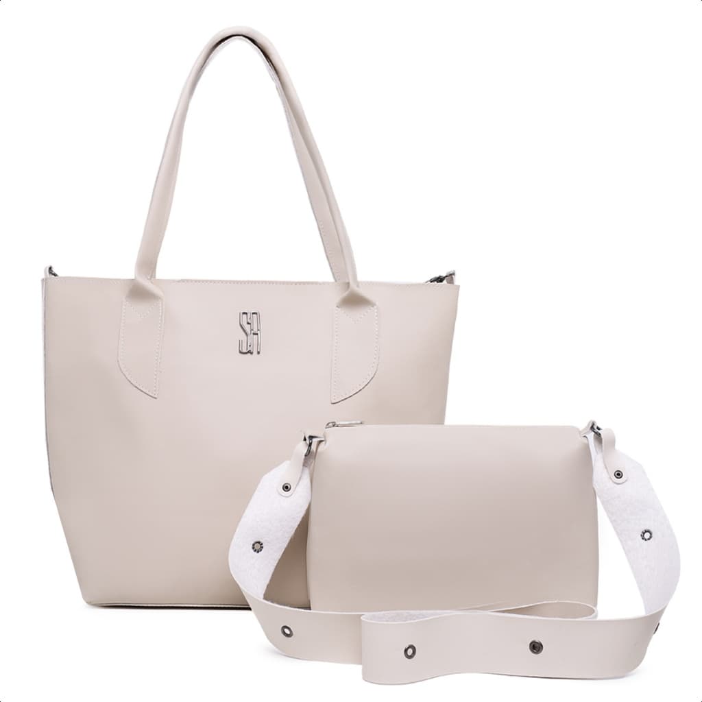 Kit de 2 Bolsas Femininas: O Par Perfeito para Qualquer Ocasião