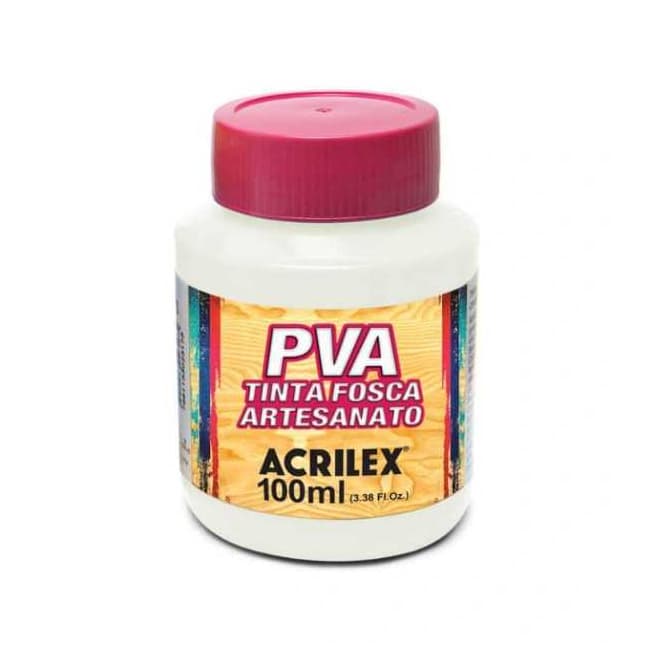 TINTA PVA FOSCA 100ml- ACRILEX