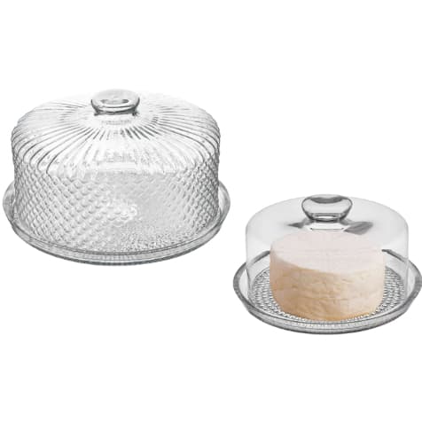 Kit Boleira de Vidro 1760 + Queijeira de Vidro Vitazza