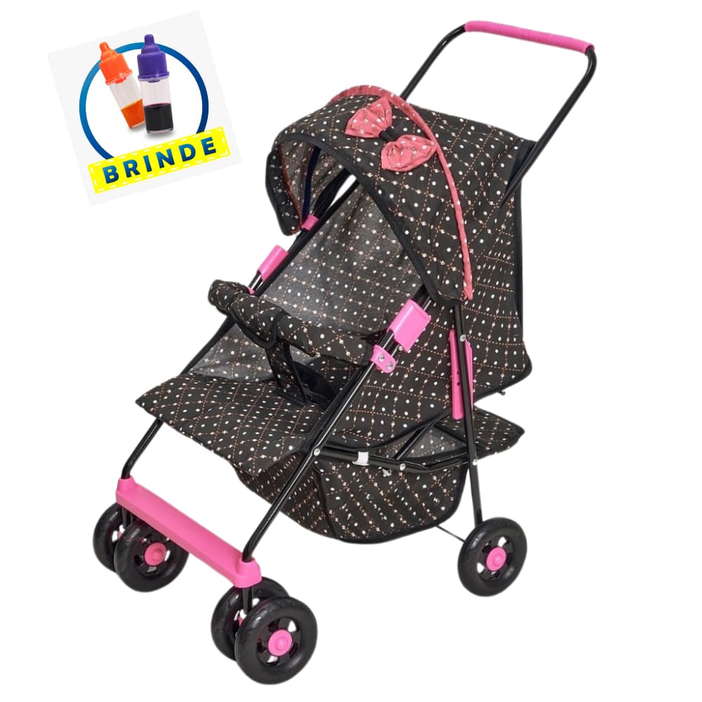 Carrinho De Boneca Reborn Milano Alive Xikitinha Ninar Oliveira