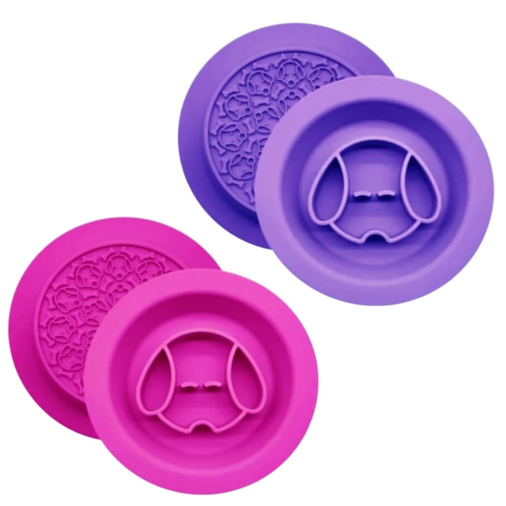 Comedouro Lento E Tapete De Lamber New York Pets 2 Em 1 Para Cães