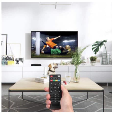 Controle Remoto E Teclado Smart Wireless Compativel Tv Box