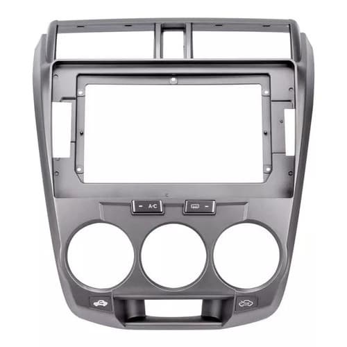 Moldura Multimidia Tela 10 Polegadas Honda City 2008 Á 2013 Ar Analogico ou Digital