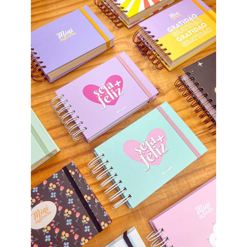 Mini Agenda Não Datada – Organização no Seu Ritmo