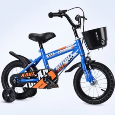 Bicicleta C/Rodinha Traseira Frente Aro Equipamento Esportivo Ciclismo Infantil Criança