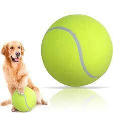 Bola Tênis Gigante 24cm Brinquedo Cachorro Pet Bolinha Cães