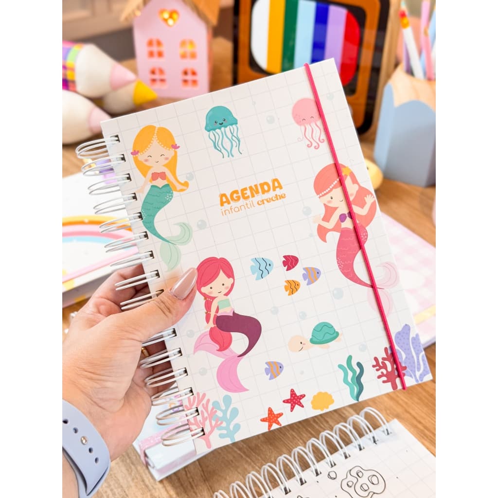 Agenda Escolar Não Datada Infantil – A Organização Divertida para os Pequenos