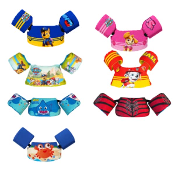 Boia Colete Infantil Flutuador Para Piscina Patrulha Canina