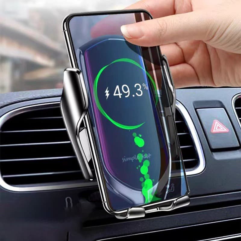 Suporte Veicular Celular Com Carregador Por Indução Sem Fio-J2