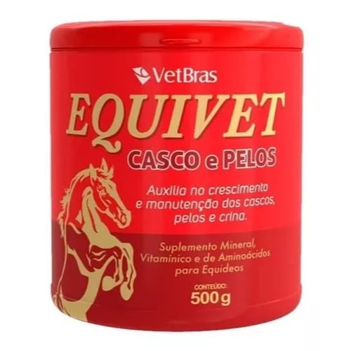 Casco E Pelos Equivet Vet Bras Casco E Pelos 500 Gramas