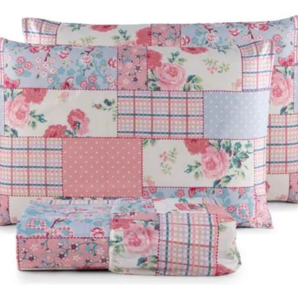 Lençol Avulso Casal, Kit com 06 Unidades, Com Elástico e Toque Suave - BELLA DECOR