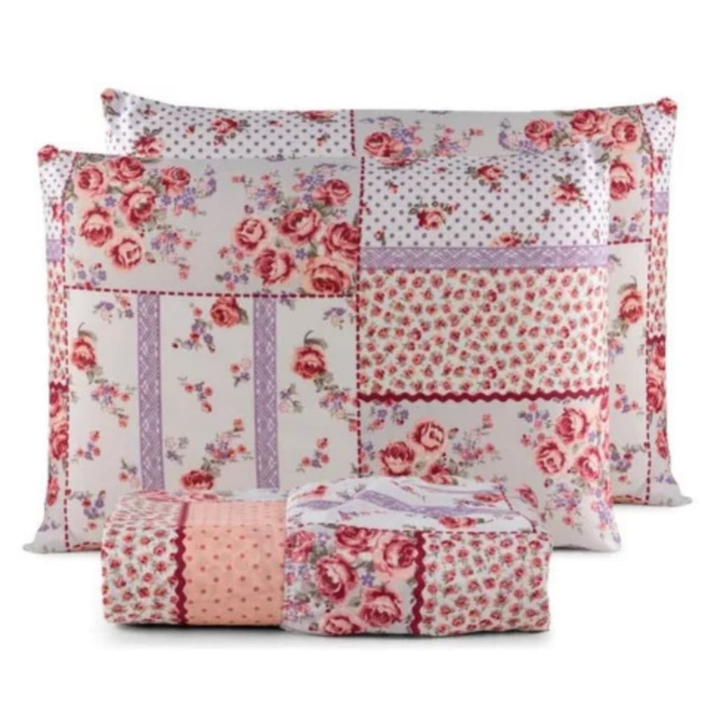 Lençol Casal Avulso, Kit com 06 Unidades, Toque Suave e Ajuste com Elástico - BELLA DECOR