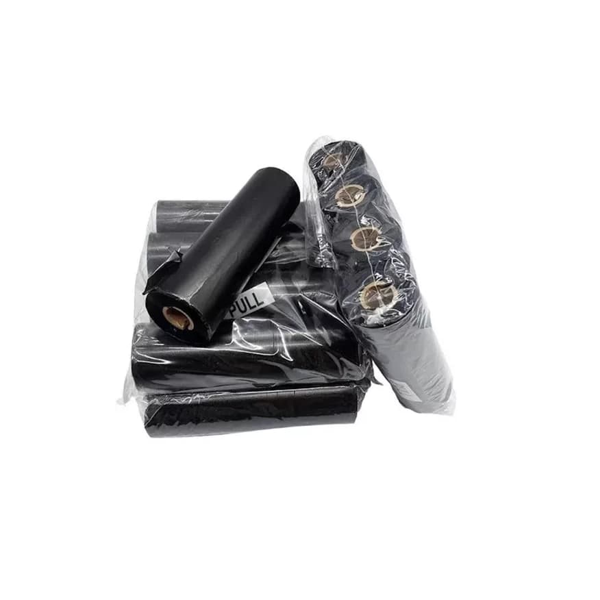 8 Rolos Ribbon de Cera 110x91 Premium Mastercorp para Impressora Térmica Elgin Argox OS-214 Zebra