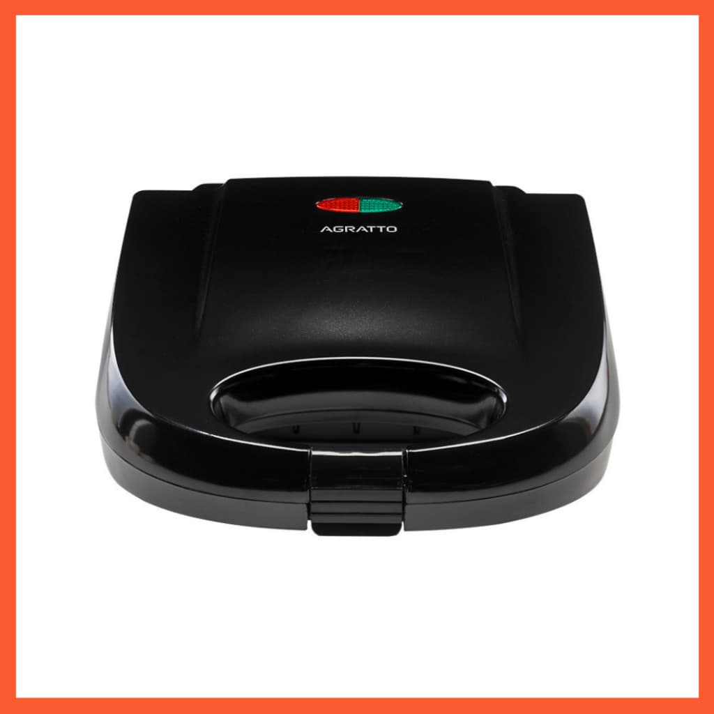Sanduicheira e Grill Elétrico Agratto SA 02 Black 750W - 220v