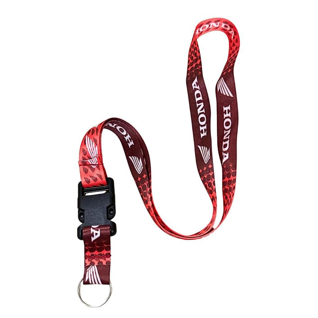 Cordão Chaveiro Pescoço Moto tipo Honda Motoboy com Fecho de Engate Rápido Tirante Moto