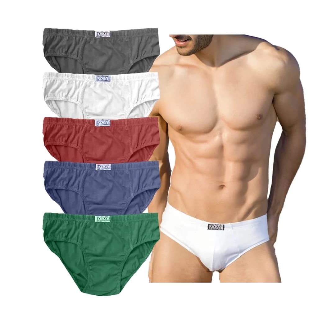 Cuecas Slip 100% Algodão Cueca Slip Masculina