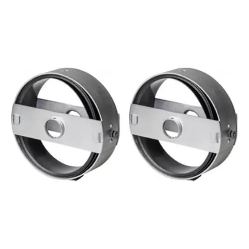 Kit 2 Caixa Com Mola Reforçada Porta De Aço Enrolar (EIXO NÃO INCLUSO)