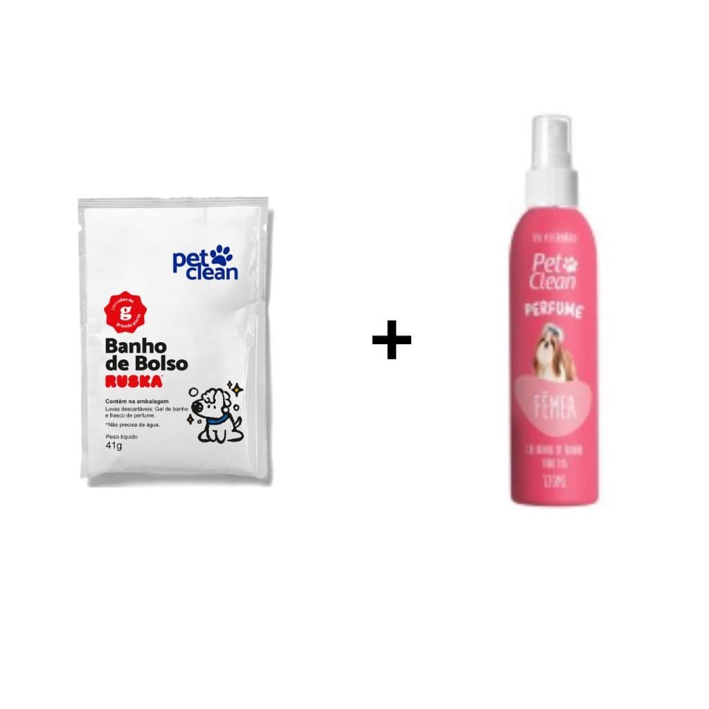 kit Limpeza pet para passeio