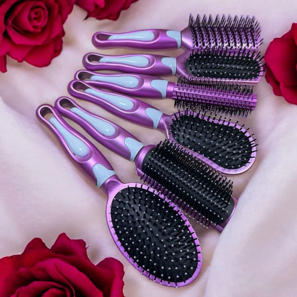 Escova para Cabelo Plástico
