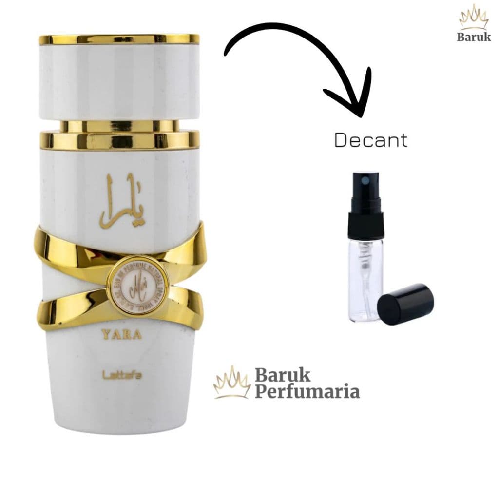 Perfume Árabe Yara Moi Lattafa EDP Feminino 2ml, 5ml, 10ml - ORIGINAL