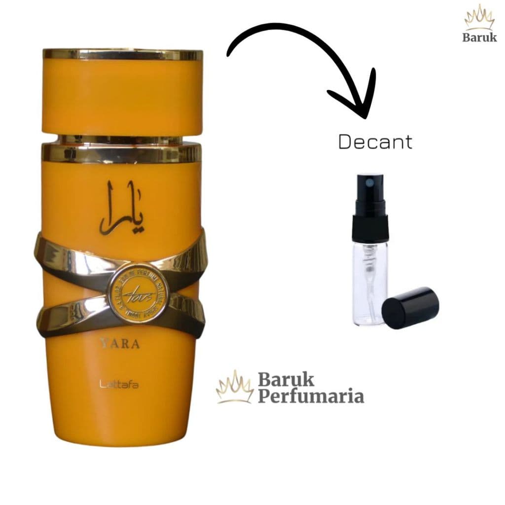 Perfume Árabe Yara Tous Lattafa Feminino EDP 2ml, 5ml, 10ml - ORIGINAL