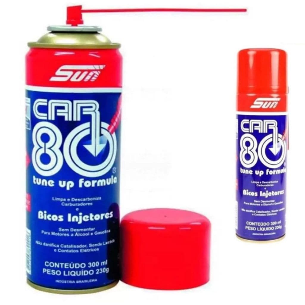 Descarbonizante CAR80 Limpa Bicos e TBI | Limpeza de Injeção Eletrônica, Motor, TBI e Bico