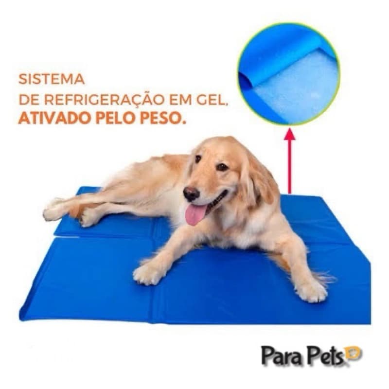 Tapete Gelado pet caes refrescante calor P 40x50 Cm
