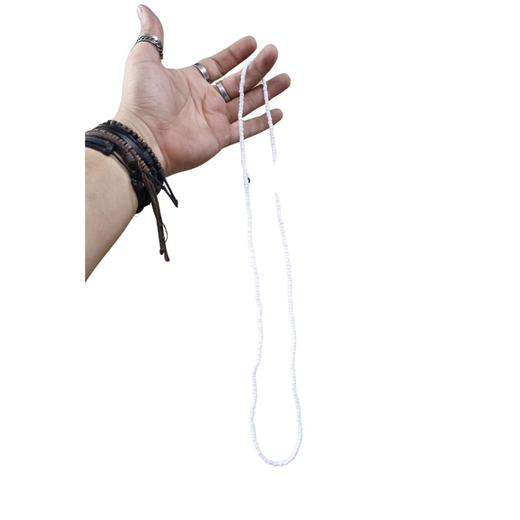 Guia De Proteção - Oxalá - Miçanga- 90cm Circunferência