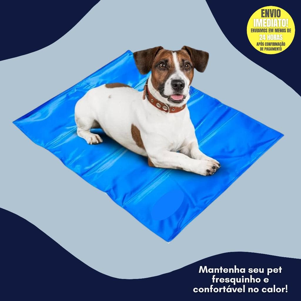 Tapete Gelado Para Pet Cachorro Gato Grande