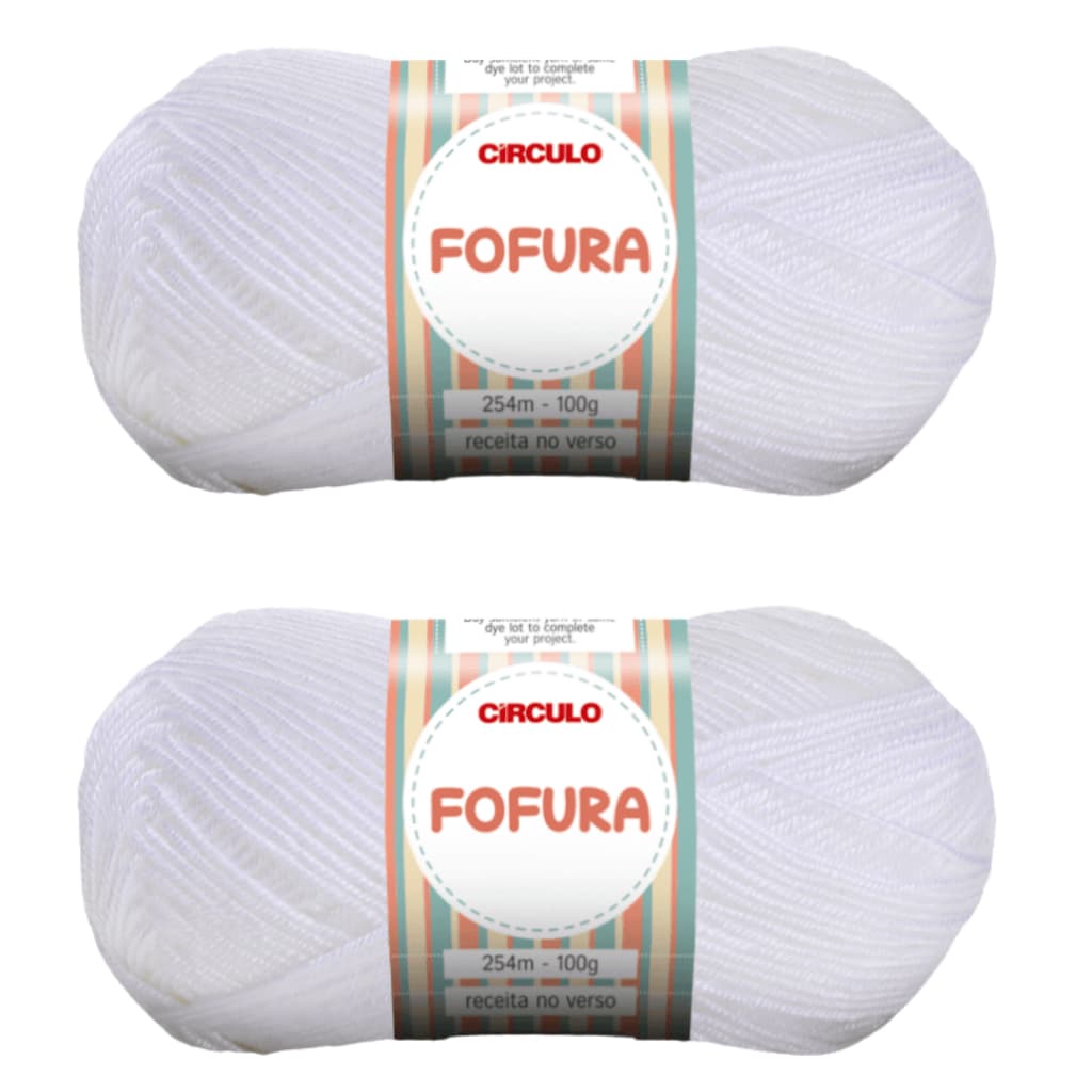 Kit 2 unid. Fio Fofura Baby e Kids Circulo 100g (254m)