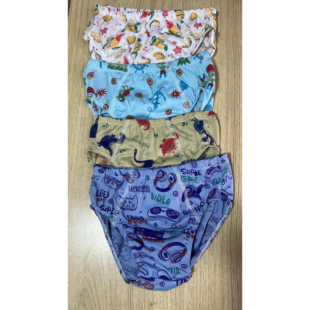 Kit 10 Cueca Infantil P M G 100% Algodao Cueca de Menino Cuequinha Infantil Cueca De Criança Cueca Infantil