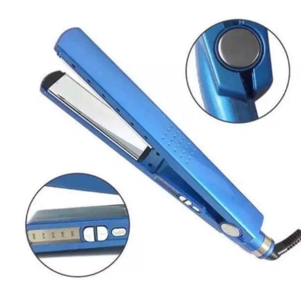HKX Prancha Chapinha de Cabelo Bivolt 110V/220V Sol Gel Plages LCK-SZ-021