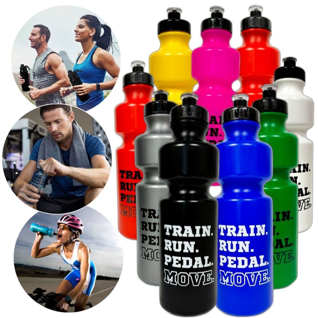 Garrafa Agua Squeeze 750ml Grande Garrafinha Para Academia Escola Trabalho Corrida Bicicleta/Bike
