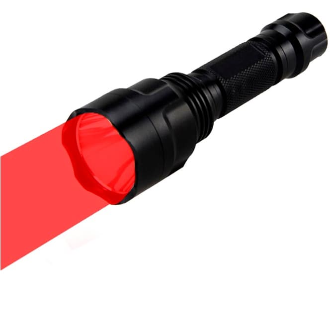 Lanterna Tatica Led Vermelho Luz Vermelha X800a