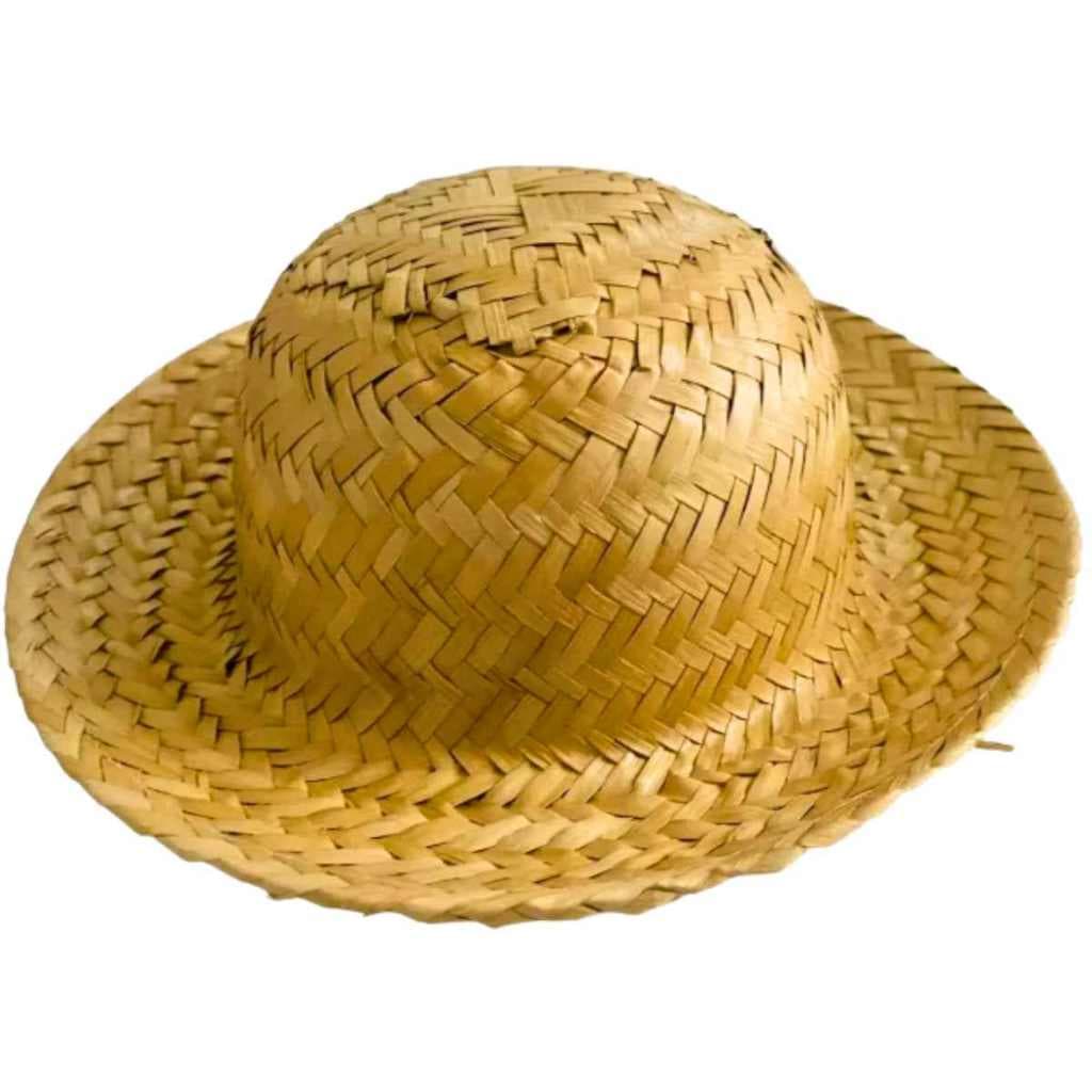 Chapéu de Palha para Bebê - Festa Junina