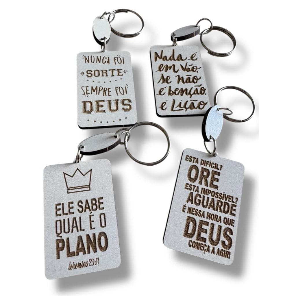 100 Chaveiros Mdf Cristãos Temas P/ Igreja Festivida