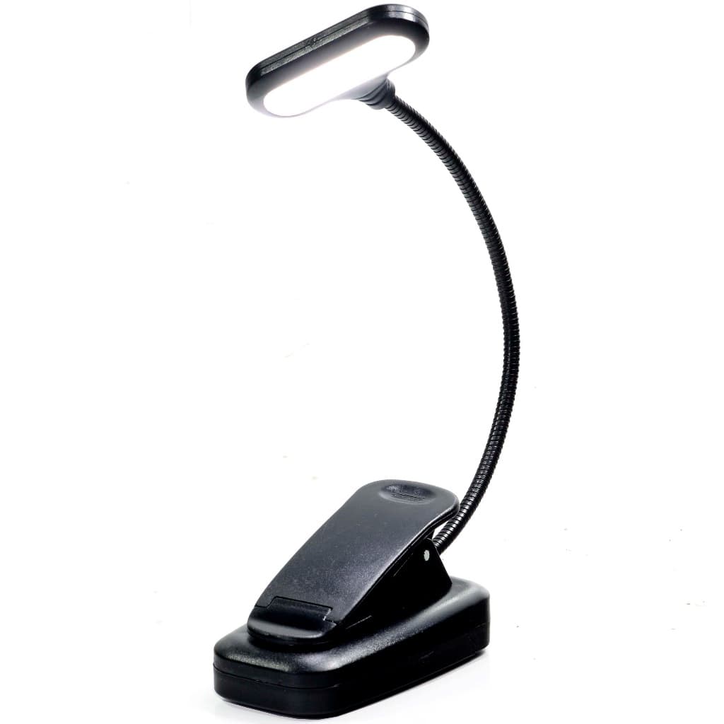 Luminaria Flexivel 5 Leds Leitura Livro Partitura
