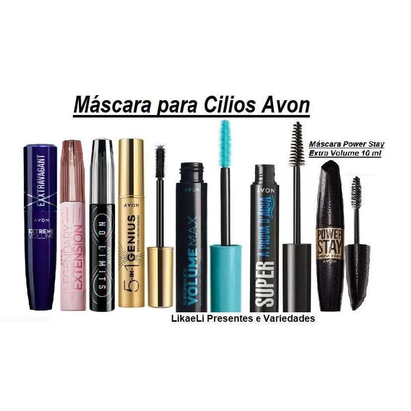 Mascara Cilios Avon; Supershock; Genius; Super à Prova D'Água, Power Stay, No Limits, Exxtravagant,  Legendary Extension