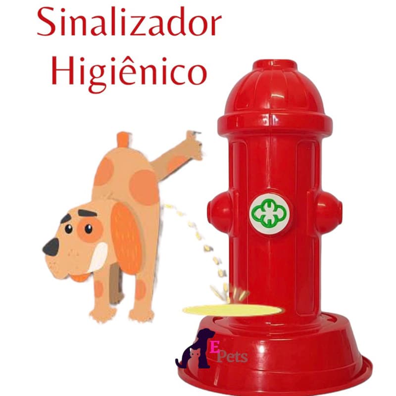 Hidrante Pet Poste Xixi - Fácil - Sanitário - Canino - Para Cães