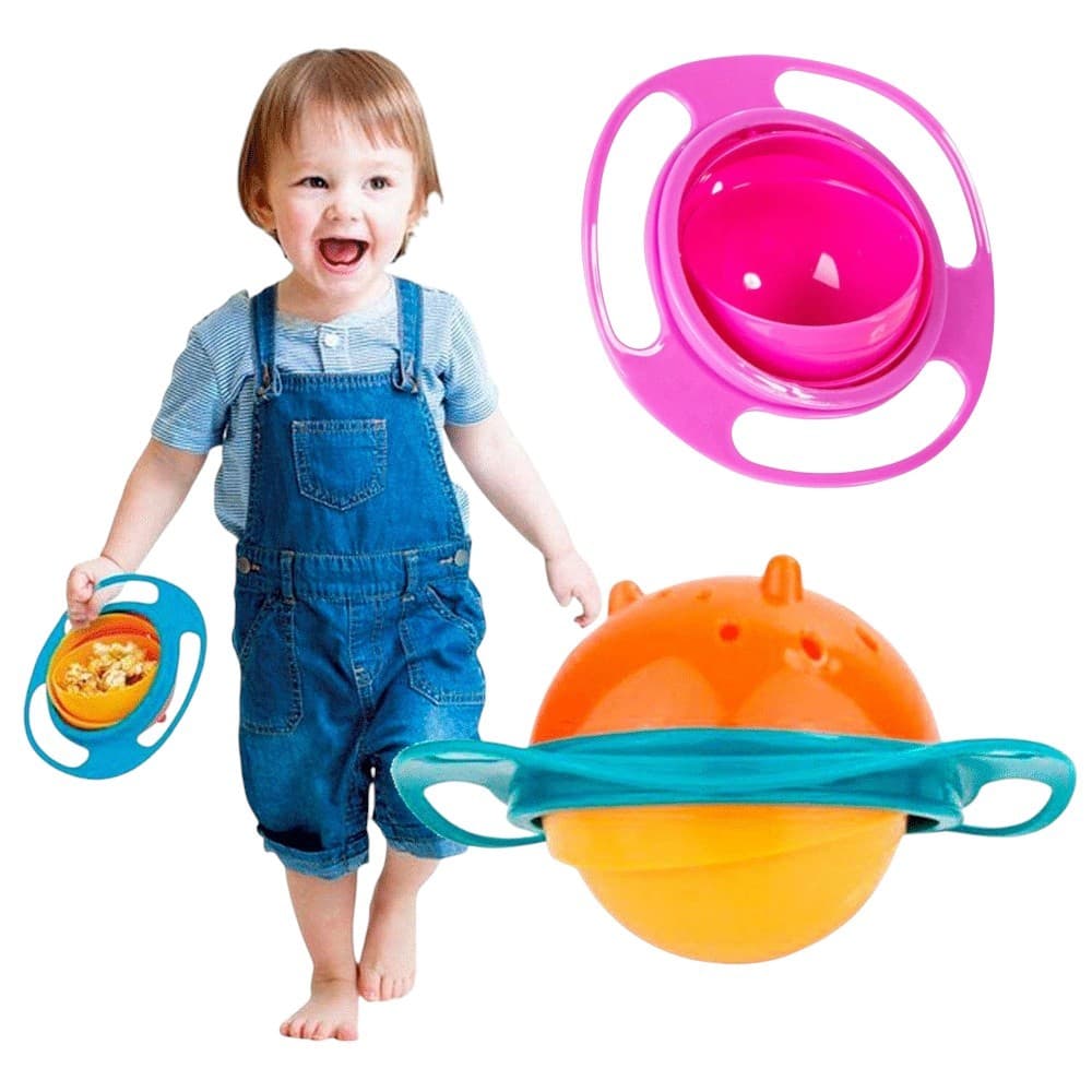 Kit Prato Mágico Giro Bowl Rosa Envio Imediato