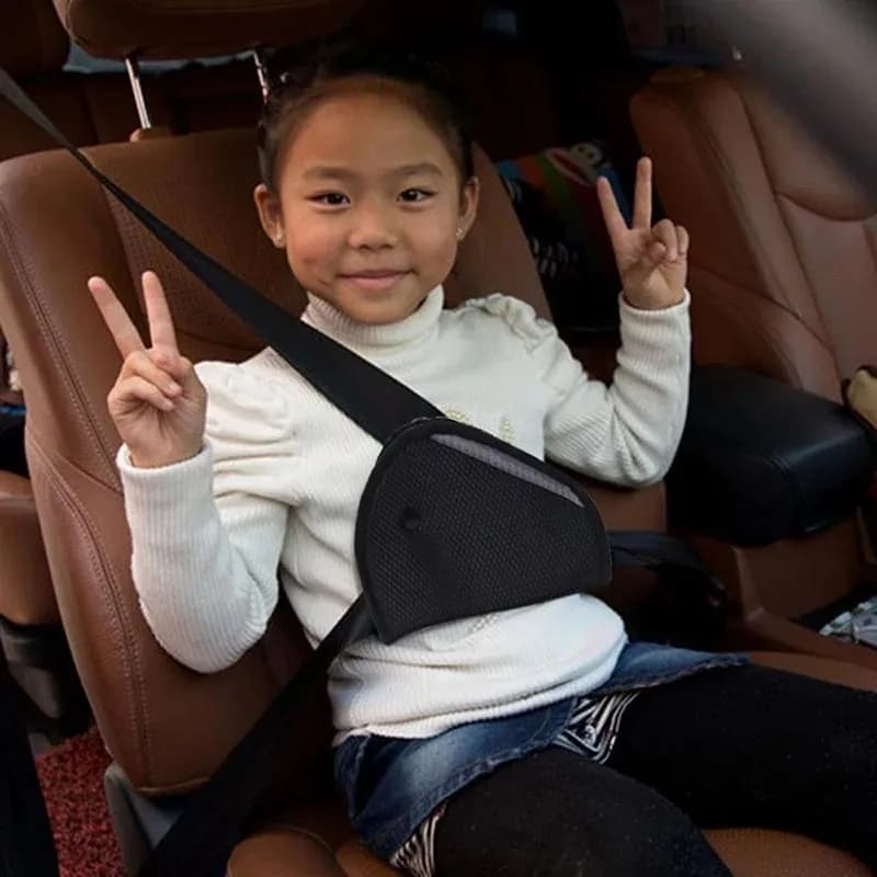 Protetor Cinto Segurança Infantil Ajustador Pescoço Criança Veículos Carro Automóvel Proteção