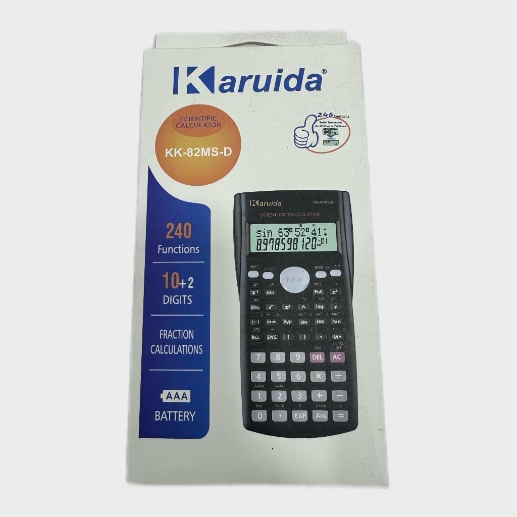 Calculadora Científica Koleda Ka-82ms Display Lcd
